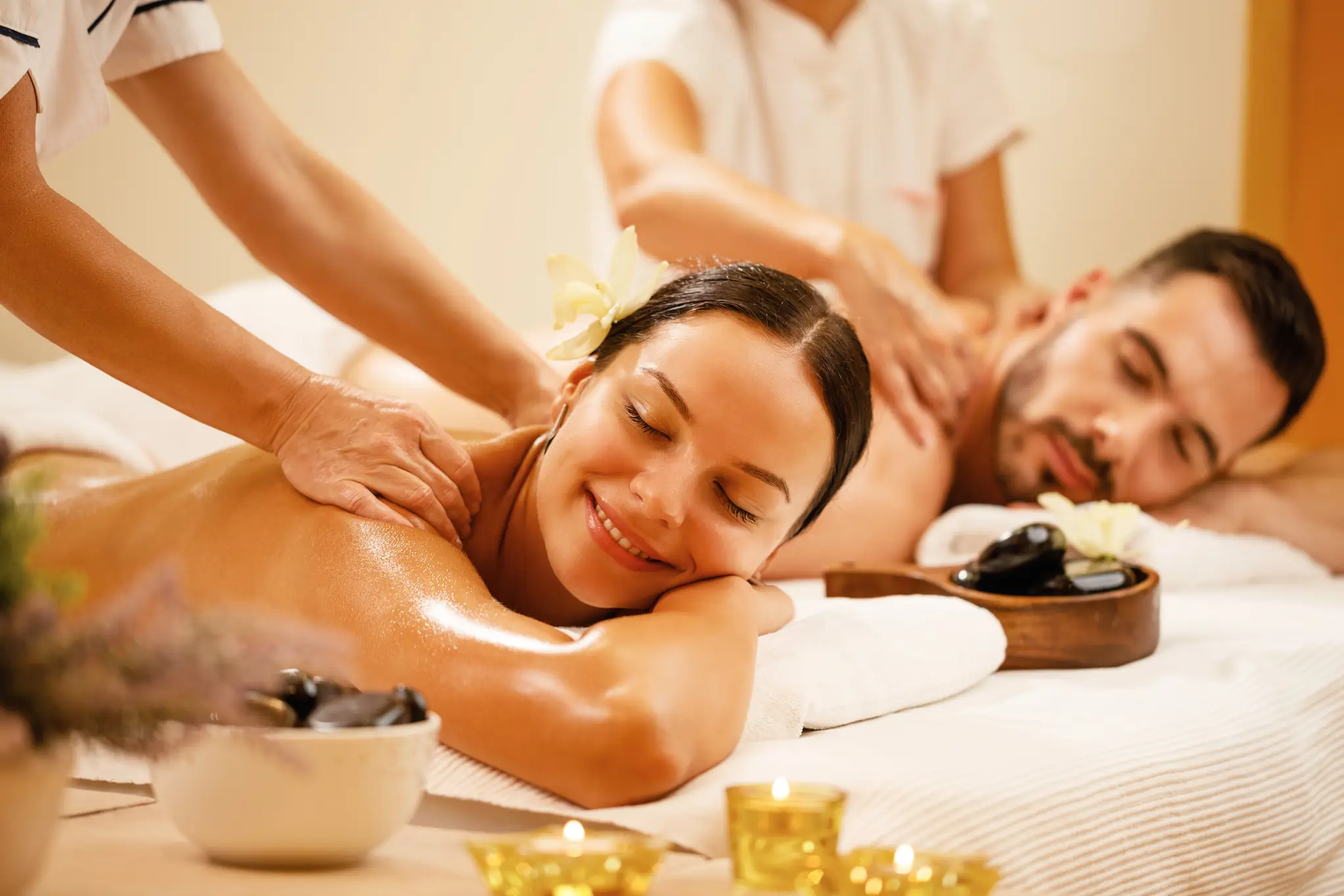 Couple massage at Zion Spa
